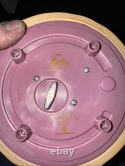 Disney Beauty And The Beast Musical Glitter Globe With Rotating Characters