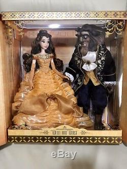 Disney Beauty And The Beast Platinum Doll Set Limited Edition Edicion Limitada