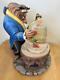 Disney Beauty And The Beast Princess Belle Music Box Snow globe Antique Retro