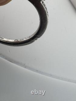 Disney Beauty And The Beast Ring Rose 10k Gold Diamond 925 Ring Size 7