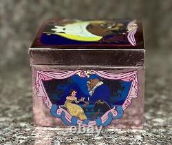 Disney Beauty And The Beast magnetic dancing music Jewelry box