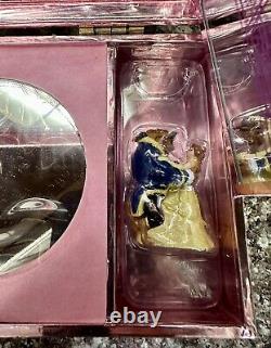 Disney Beauty And The Beast magnetic dancing music Jewelry box