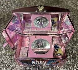 Disney Beauty And The Beast magnetic dancing music Jewelry box