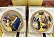 Disney Beauty Beast 3d Wall Plate Be Our Guest + Tale as Old as Time Limited Ed