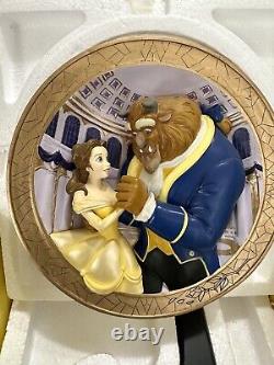 Disney Beauty Beast 3d Wall Plate Be Our Guest + Tale as Old as Time Limited Ed