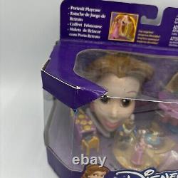 Disney Beauty & Beast Belle Portrait Playcase Mini Doll Set 1999 -In Box