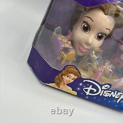 Disney Beauty & Beast Belle Portrait Playcase Mini Doll Set 1999 -In Box