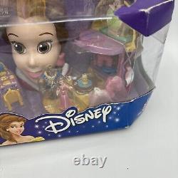 Disney Beauty & Beast Belle Portrait Playcase Mini Doll Set 1999 -In Box
