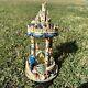 Disney Beauty Beast Belle Snow Globe Light Up Hour Glass Tale as Old as Time