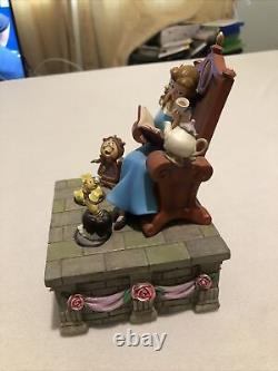 Disney Beauty & Beast Music Box Statue RARE BE OUR GUEST