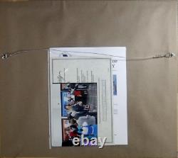 Disney Beauty Beast Original Production CEL hand Signed Voice Robby Benson