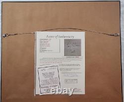 Disney Beauty Beast Original Production Drawing Signed Paige O'Hara voice