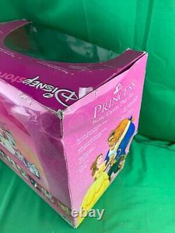 Disney Beauty Beast Princess Belle Castle Play Set New Polly Pocket Type Doll