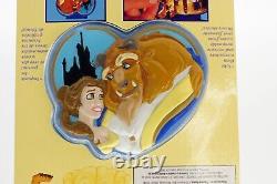 Disney Beauty & Beast Princess Belle Compact Playset Mini Doll Set (2002) NIB