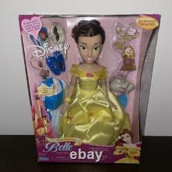 Disney Beauty & Beast Princess Belle First Interactive Talking Doll Electronic