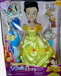 Disney Beauty & Beast Princess Belle First Interactive Talking Doll Electronic