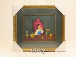 Disney Beauty & The Beast 10th Anniversary Commemorative Framed Pin Set LN 6641