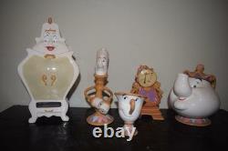 Disney Beauty & The Beast 10th anniversary tea set