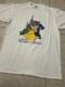 Disney Beauty & The Beast 1990s Vintage Character Fashion Tag Cartoon Tee Large