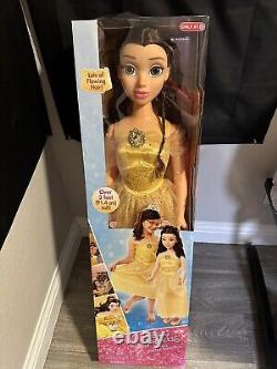 Disney Beauty & The Beast Belle Life Size 3 Feet Tall Doll New! Rare