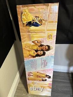 Disney Beauty & The Beast Belle Life Size 3 Feet Tall Doll New! Rare