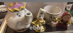 Disney Beauty & The Beast Ceramic Collectible Set