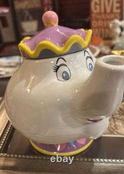 Disney Beauty & The Beast Ceramic Collectible Set