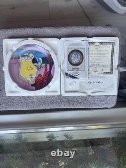 Disney Beauty & The Beast Full Set Of 12 Collector Plate Bradford Exchange withbox