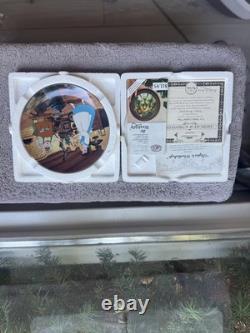 Disney Beauty & The Beast Full Set Of 12 Collector Plate Bradford Exchange withbox