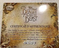 Disney Beauty & The Beast Live Action Cogsworth LE Limited Edition 2000