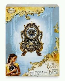 Disney Beauty & The Beast Live Action Movie Limited Edition Cogsworth Clock