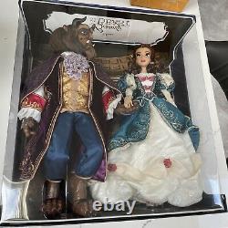 Disney Beauty & The Beast Ltd Edition Doll Set 30th Anniversary IN HAND