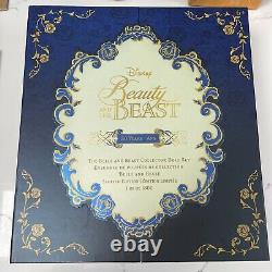 Disney Beauty & The Beast Ltd Edition Doll Set 30th Anniversary IN HAND