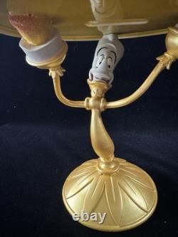 Disney Beauty & The Beast Lumiere Cake Stand Great Condition 9h x 11w