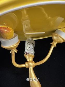 Disney Beauty & The Beast Lumiere Cake Stand Great Condition 9h x 11w