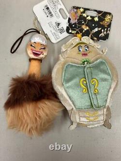 Disney Beauty & The Beast Mini Plush Lot Of 5 Belle Lumière Chip Mrs. Potts