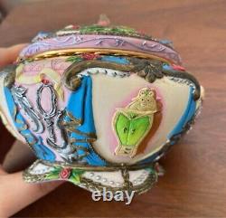 Disney Beauty & The Beast Musical Music Jewelry Box USED RARE JP KM51