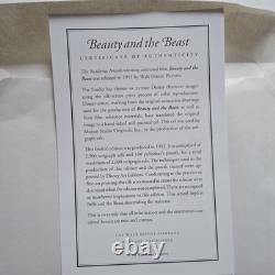 Disney Beauty & The Beast SERIGRAPH