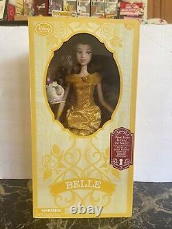 Disney Beauty and Beast Belle Deluxe 16 Interactive Doll with Singing Mrs. Potts