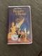 Disney Beauty and The Beast BLACK DIAMOND VHS 1992 Christmas Lead RARE