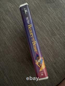 Disney Beauty and The Beast BLACK DIAMOND VHS 1992 Christmas Lead RARE
