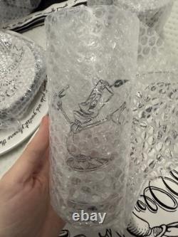 Disney Beauty and The Beast Be Our Guest Dinner Set