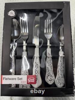 Disney Beauty and The Beast Be Our Guest Dinner Set