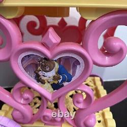 Disney Beauty and The Beast''Be Our Guest'' Singing Tea Cart Play Set Tea Party