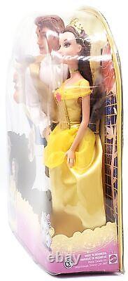 Disney Beauty and The Beast Doll Set European Edition 2009 Mattel T3830 New RARE