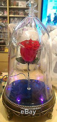 Disney Beauty and The Beast Enchaned Rose Bluetooth Speaker with LED Light