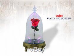 Disney Beauty and The Beast Enchanted Rose Bluetooth Speaker LED Light Camino