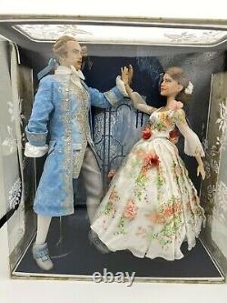 Disney Beauty and The Beast LIVE ACTION PLATINUM DOLL SET Belle & Prince Le 500