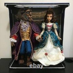 Disney Beauty and The Beast Limited Edition 30th Anniversary Doll Set In Hand