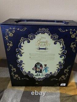 Disney Beauty and The Beast Limited Edition 30th Anniversary Doll Set In Hand